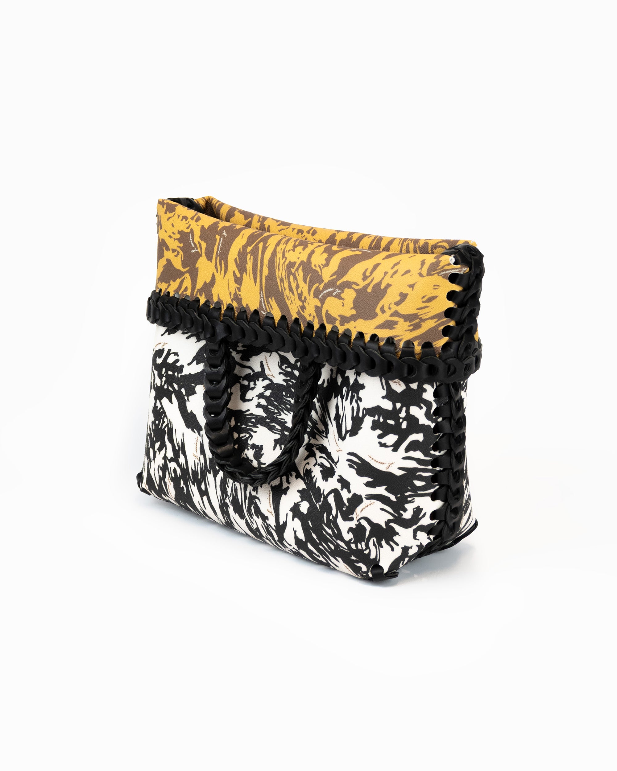 Marble Cat × Native Crafts リバーシブルトート Long