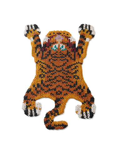 Boho ラグ Smiling Tiger