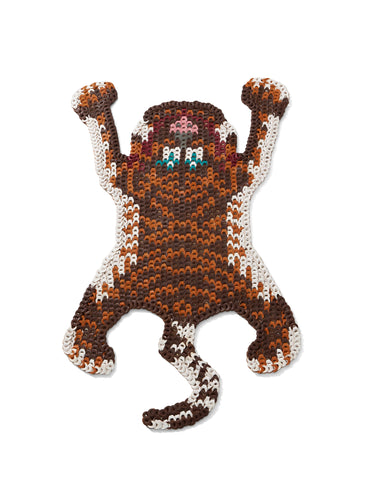 Boho ラグ Smiling Tiger