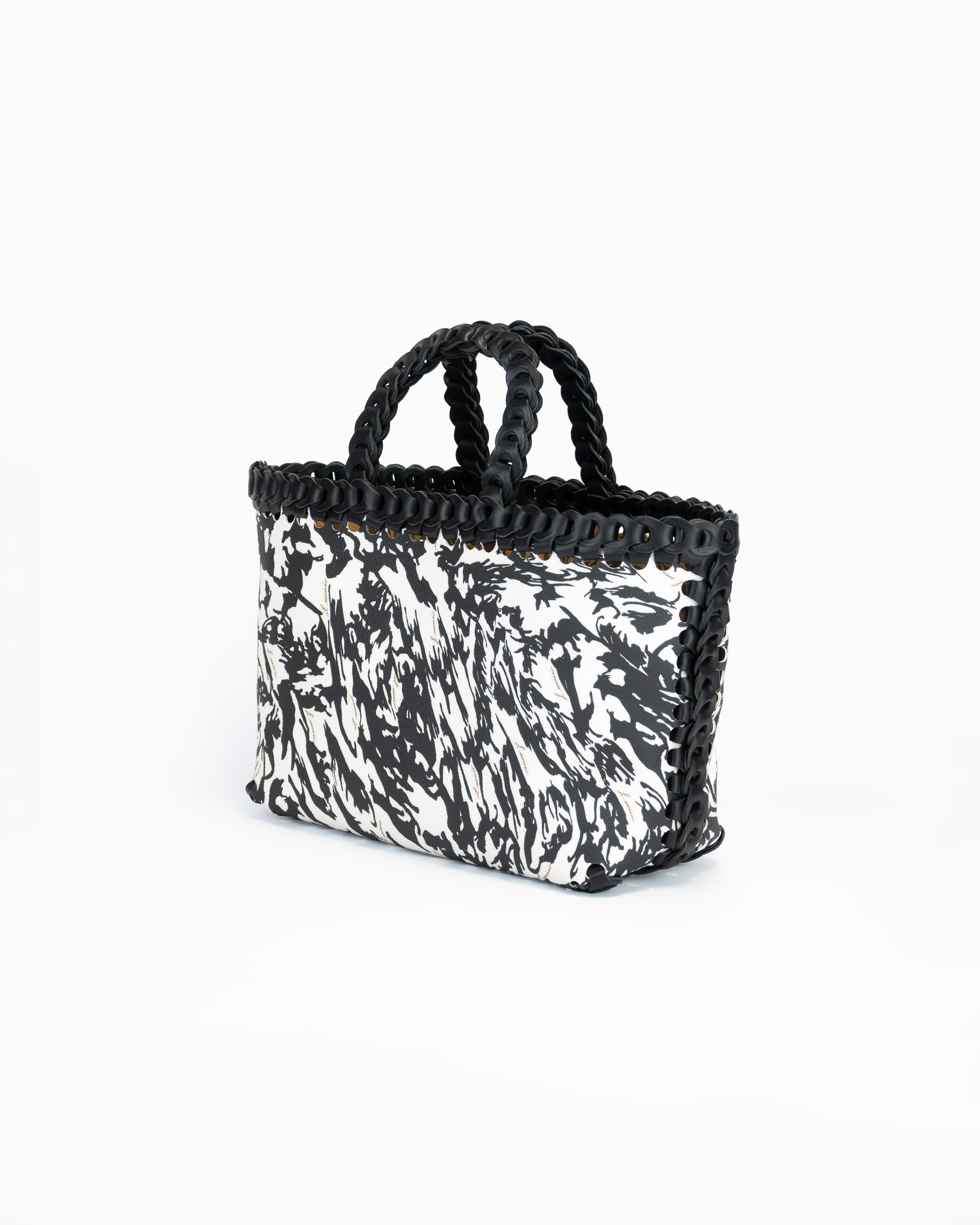 Marble Cat × Native Crafts リバーシブルトート S