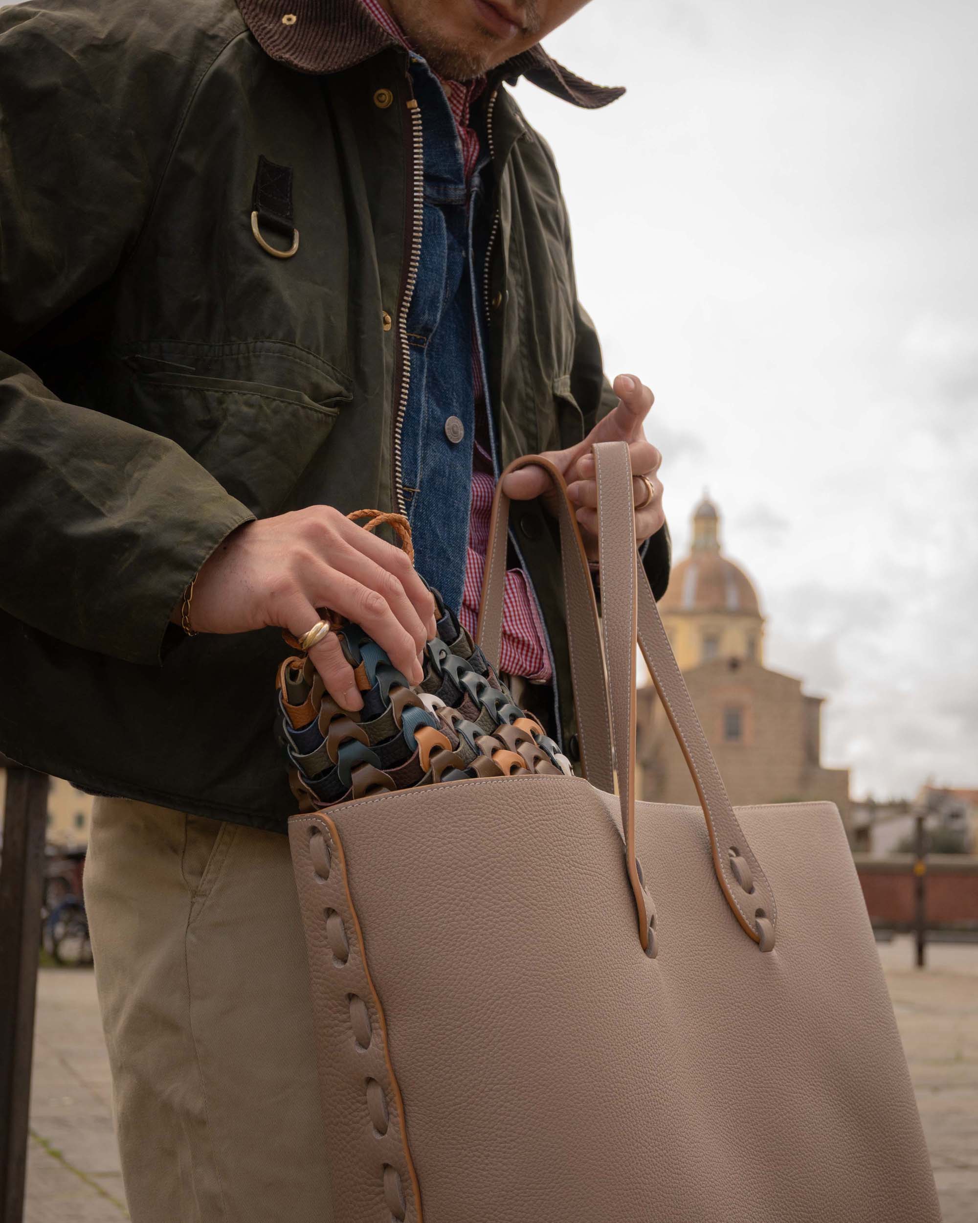 Native Crafts トートバッグ M – il micio(イル・ミーチョ)